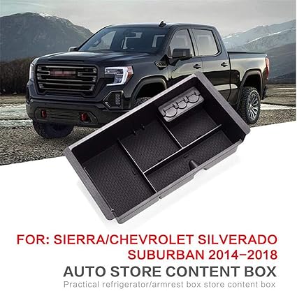 Amazon Com For 07 14 Gm Trucks Center Front Floor Console