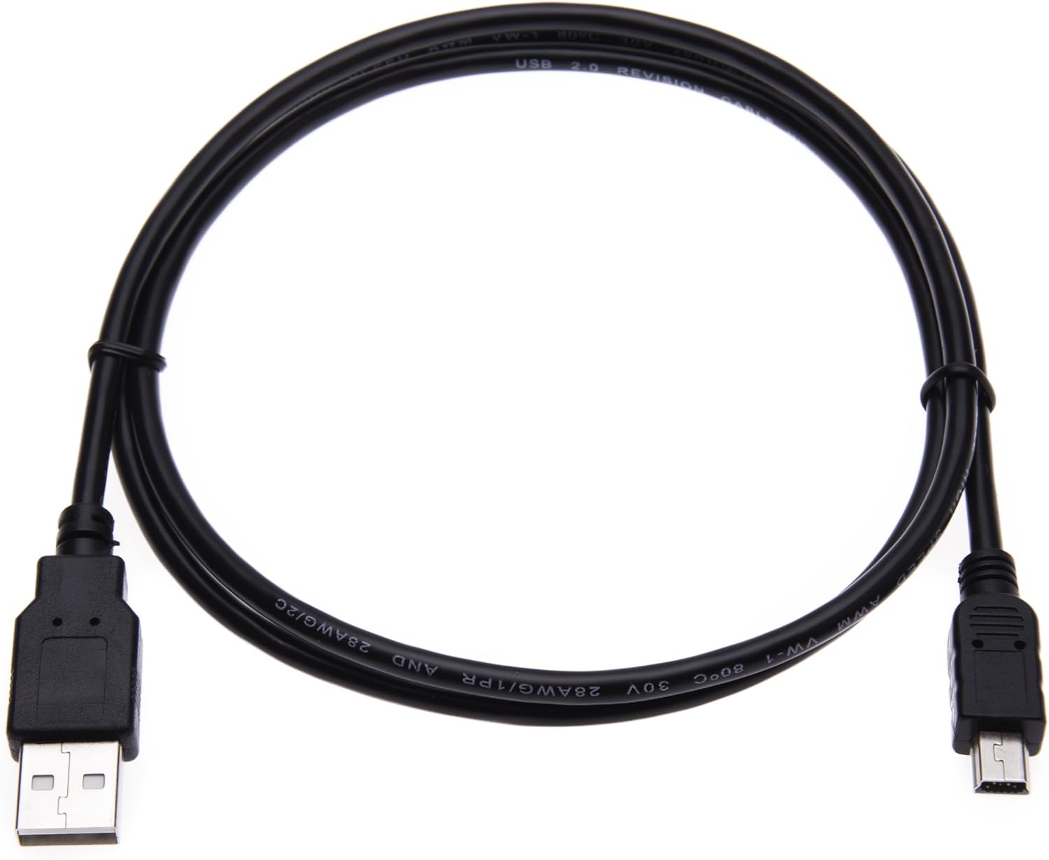 Keple Mini USB Cable Compatible with GARMIN NUVI 1490 Car GPS