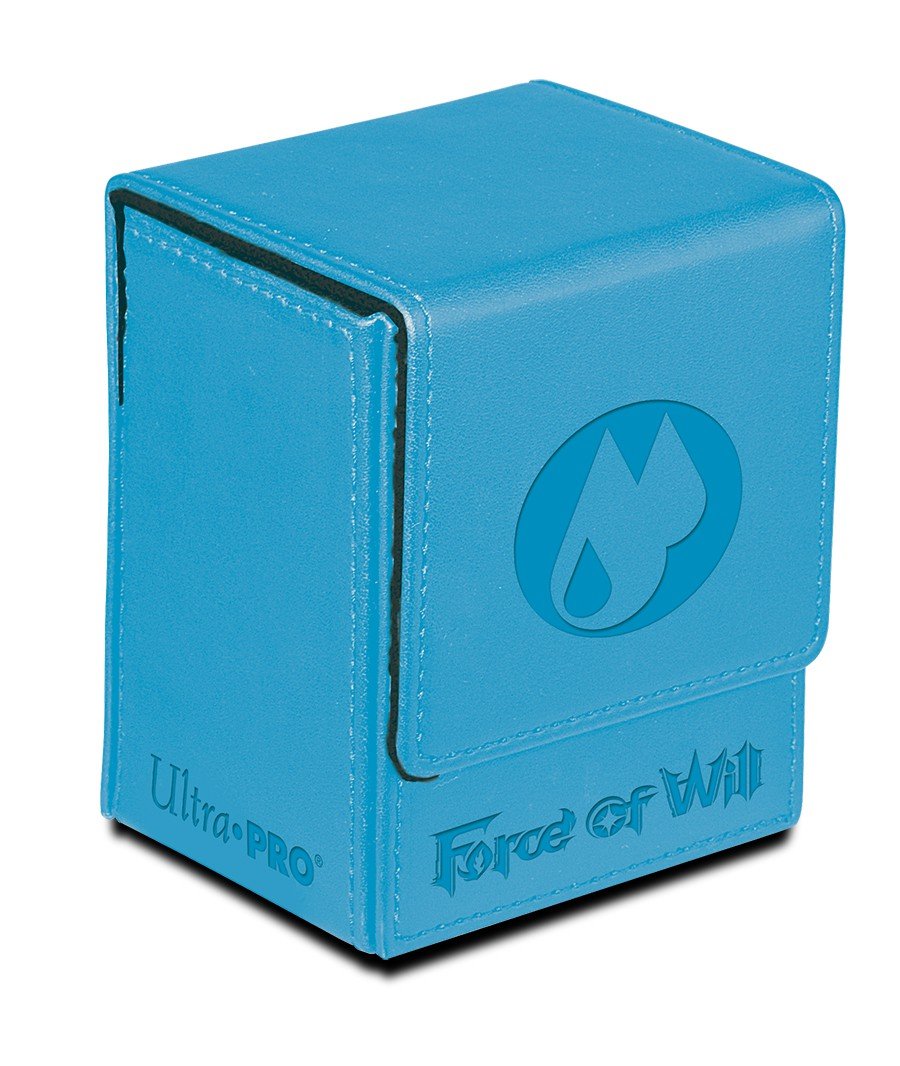 Ultra Pro 84701 Force of Will Water Magic Stone Flip Box, Card Game