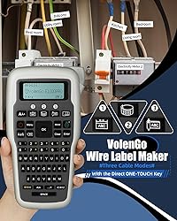 VolenGo E1000 Label Maker, Wire Label Maker