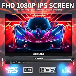 ALOLG Portable Monitor 17.3 Inch with 144HZ FHD