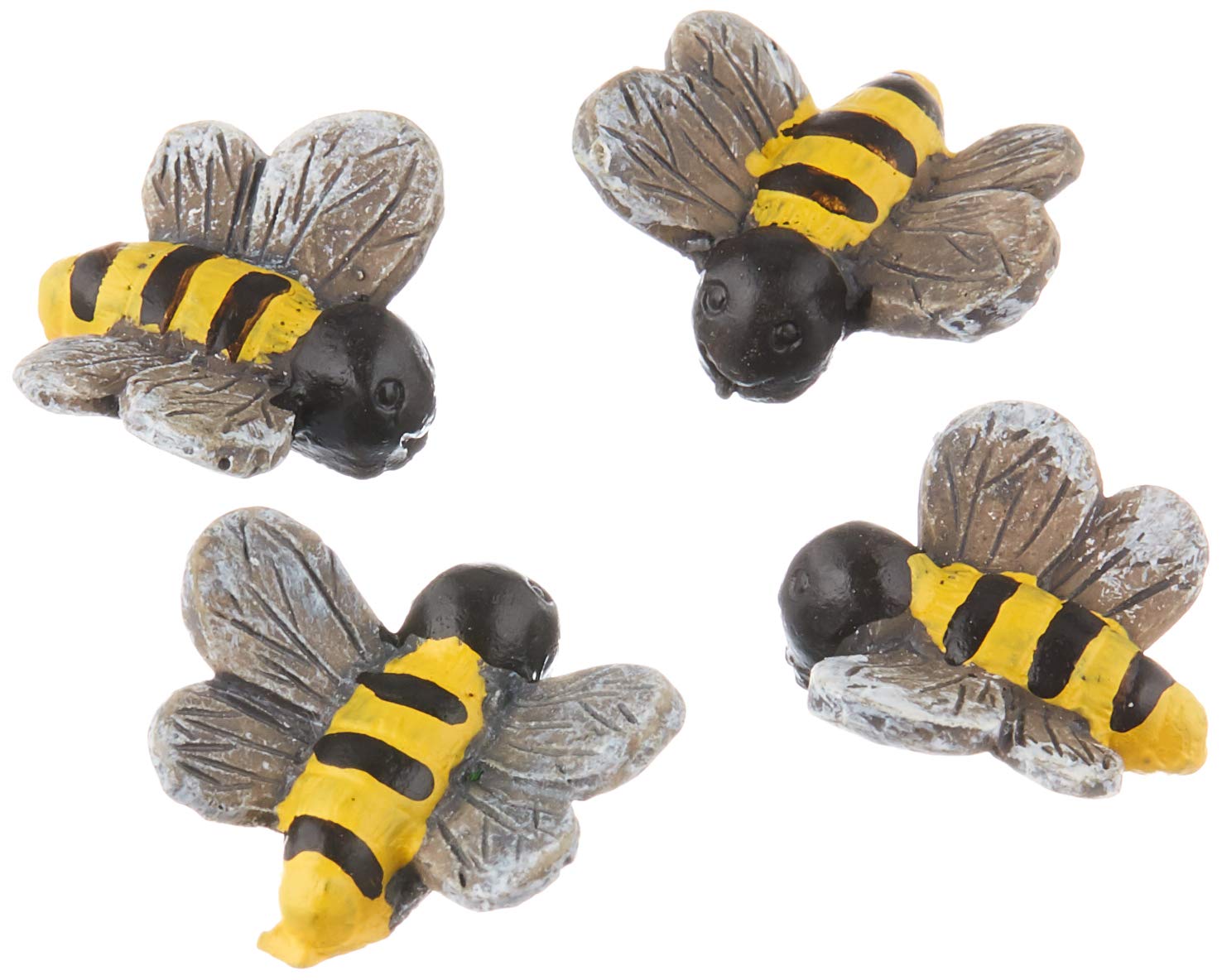 Knorr Prandell 8043830 2 cm 4-Piece Decoration Bees, Yellow