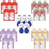 LiquaCel Concentrated Liquid Protein, 16g Hydrolyzed Collagen Protein and 2.5g Arginine Per Single-Serving Packet, Sugar & Gluten Free, Recovery Formula, 1fl oz Packets, 25ct Variety Flavor Pack