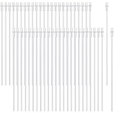 Weewooday 50 Pcs Artificial Insemination Dog Rods Kit, 10.8 Inches, White | Dogs Breeding Rods Disposable Animals Artificial Insemination Catheter kit, for Goat Sheep Cat, Veterinary Breeding Supplies
