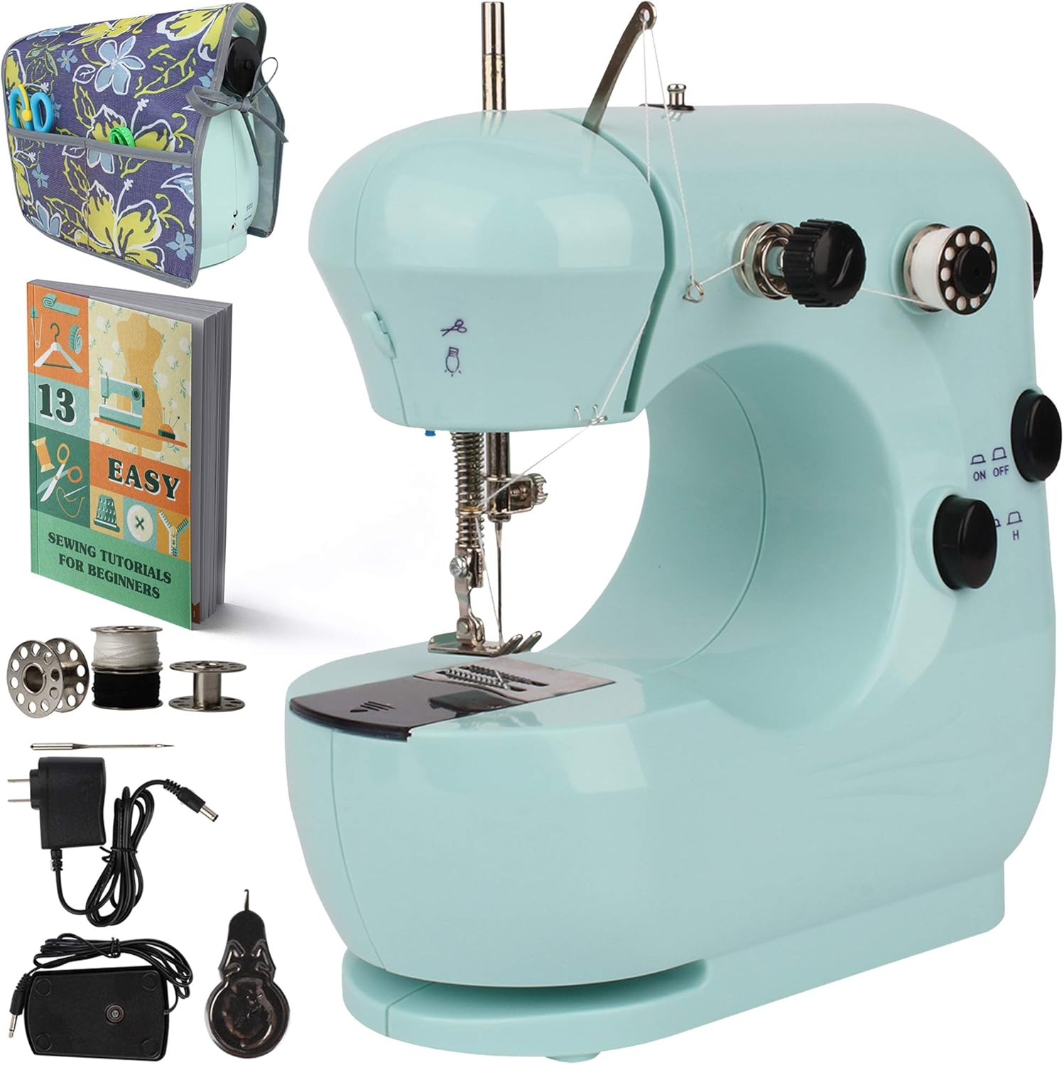 Abale Mini Sewing Machine Portable Handheld Electric