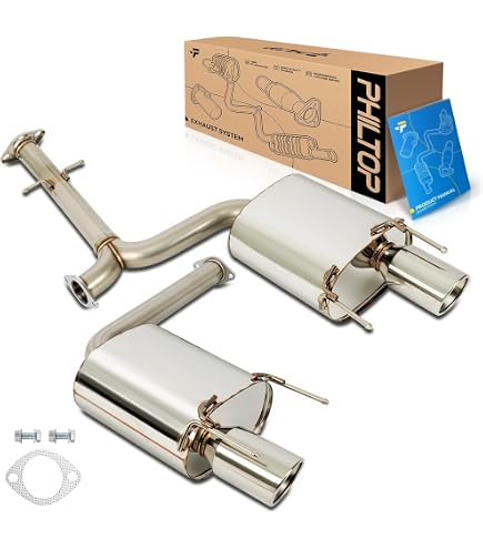 Amazon.com: Invidia HS02N3ZGIS Gemini Cat-Back Exhaust System with