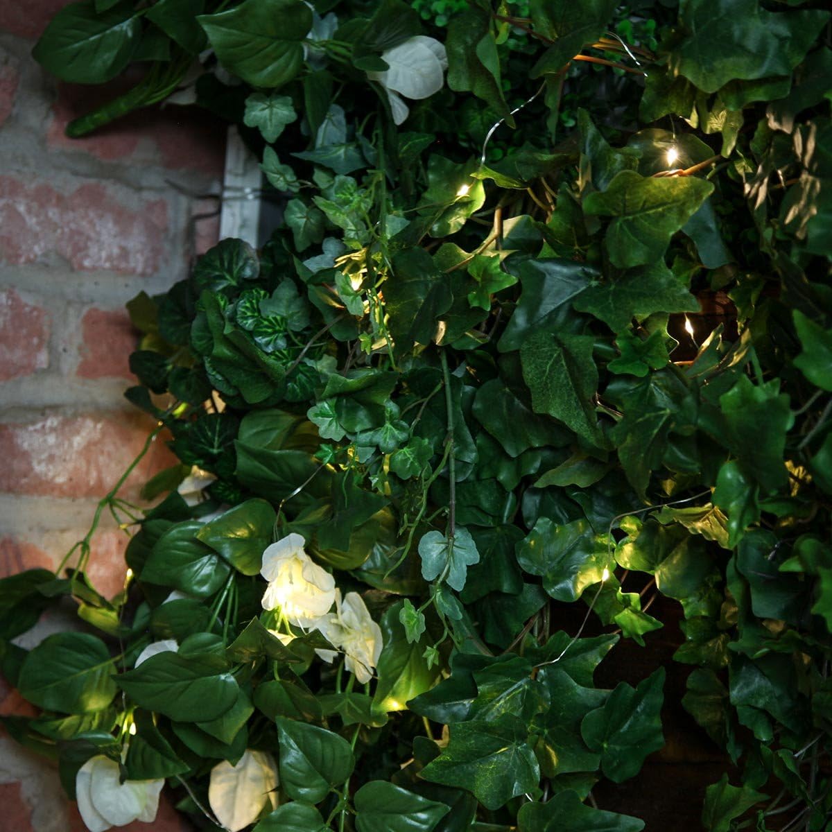 Battery Operated Wire Fairy Lights – 2M Indoor & Outdoor Lighting - 20 LED Bulb with Timer (Warm White)