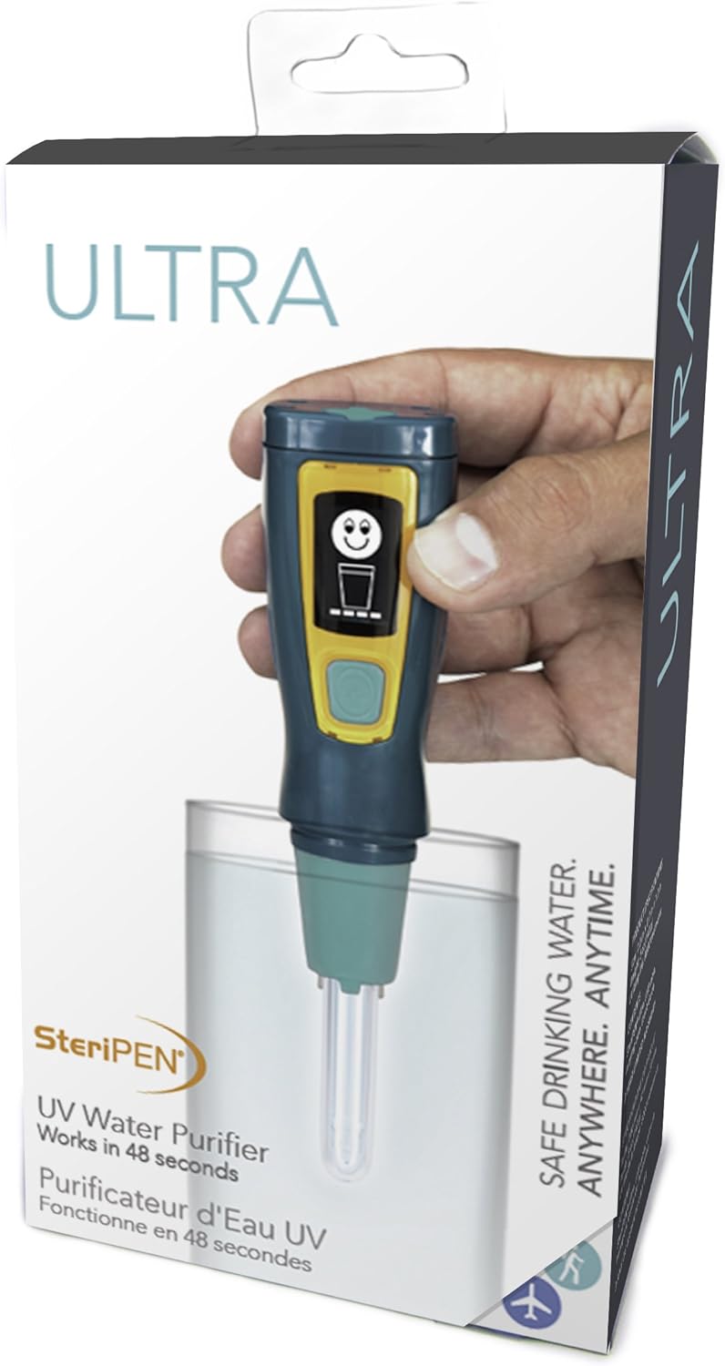 SteriPEN ULT-MP-EF SterPen Ultra UV Water Purifier : Sports & Outdoors