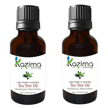 Buy Kazima Tea Tree Essential Oil Pack Of 2 With Dropper 15ml