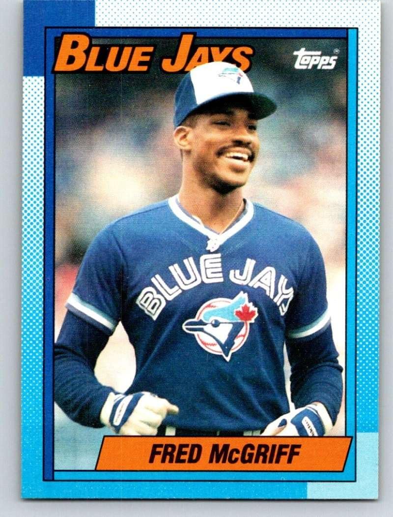 Amazon 1990 Topps 295 Fred McGriff Mint Baseball MLB Blue Jays 