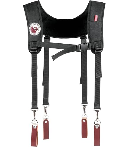 Occidental Leather Stronghold SuspendaVest - 17 Pocket Tool Vest Made In USA