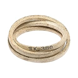 uxcell 3LK380 Cord Belt Grey, 3/8" x 38" Lawn and