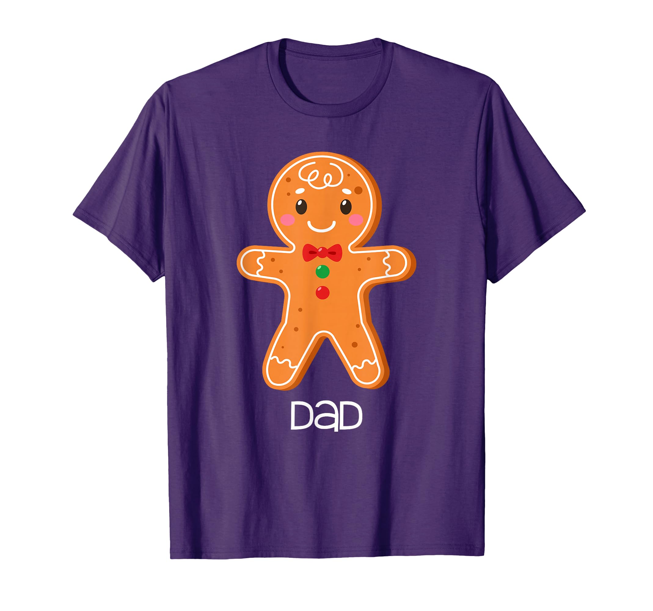 Photo 1 of ***BLACK** kids small Gingerbread Dad Christmas Matching Pajamas for Family Xmas T-Shirt