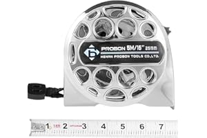 Retractable Tape 16FT Stainless Steel Measuring Tape with Double-Sided Scale Waterproof Portable Retractable Measure Ruler fo