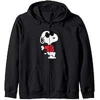 世界100体限定SNOOPY JOE COOL (BLACK SWEATER) Amazon.com: Peanuts - Snoopy Joe Cool Pullover Hoodie