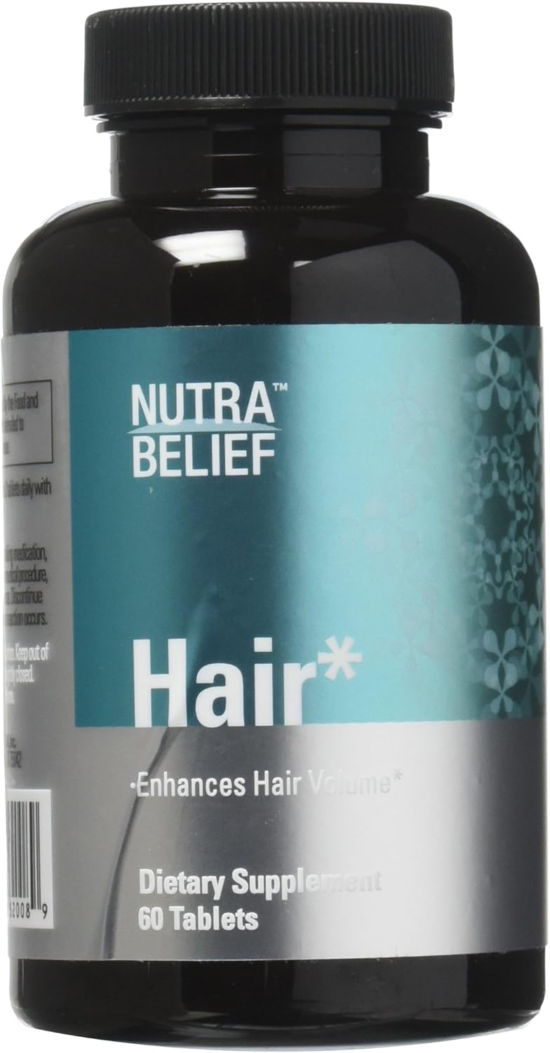 NutraBelief Daily Biotin B7 Vitamin Pills, Boosts Natural