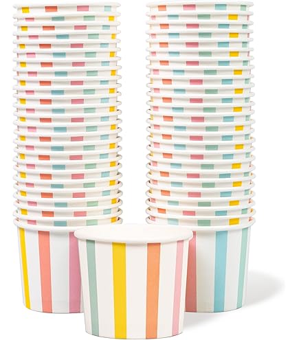 Amazon.com: Disposable Plastic Cups, Ice Cream Bowls - Tumblers for Ice  cream, Yogurt, Fruit, Cheesecake, Pudding - Bulk Party Supplies for Wedding  (Clear, 4 oz Cups (180 Cups)) : Health & Household