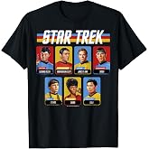 Star Trek: The Original Series Bridge Crew Retro Portraits T-Shirt
