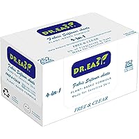 Dr.Easy Dryer Sheets Free & Clear Plant Based Formula for Sensitive Skin 252 Ct Fabric Softener sheets for Laundry Unscented