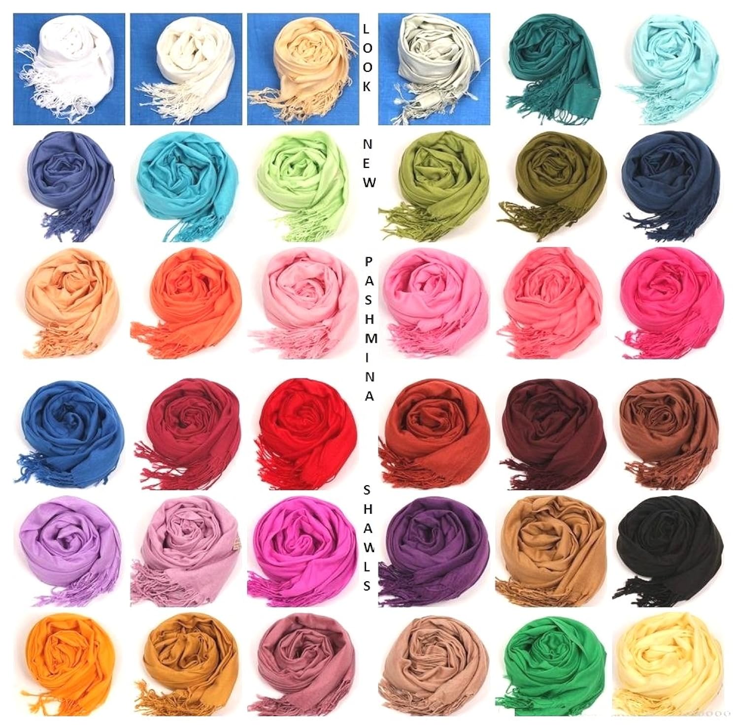 look new pashmina scarf shawl wrap stole for women girls