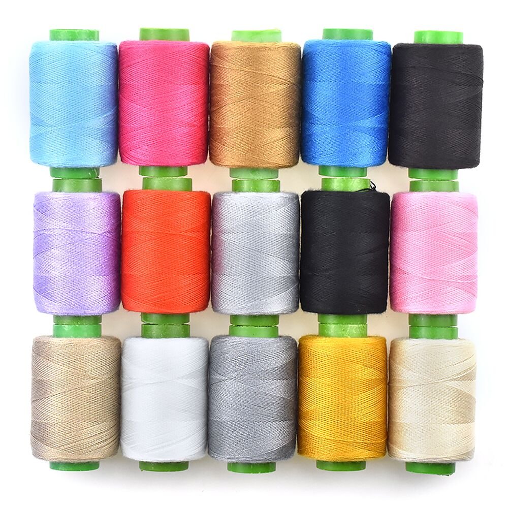 96Colors Sewing Thread Assortment Coil 250 Yards Each, Sewing Kit All Purpose Polyester Thread for Hand (96 Mixed Colors)