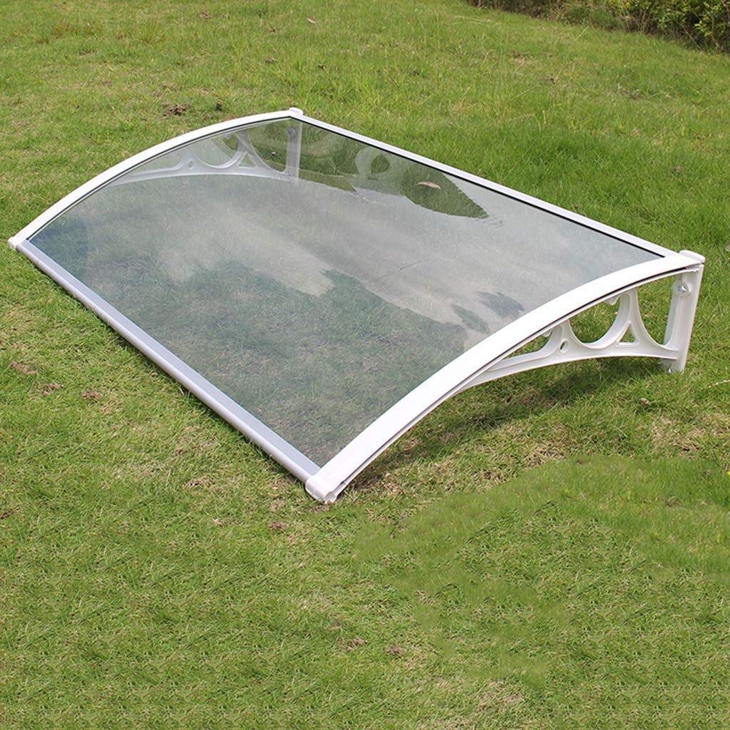 SDSL Front Door Awning Door Shelter Porch Shelter, Roof Balcony Sunshade, Aluminum Alloy High Loadbe