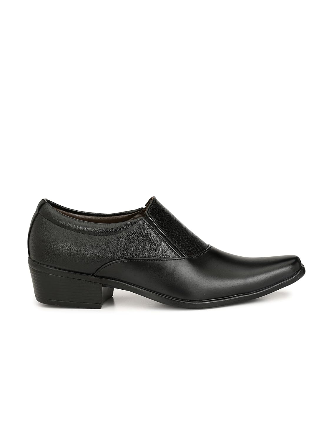 sir corbett men's synthetic qban heel formal shoes