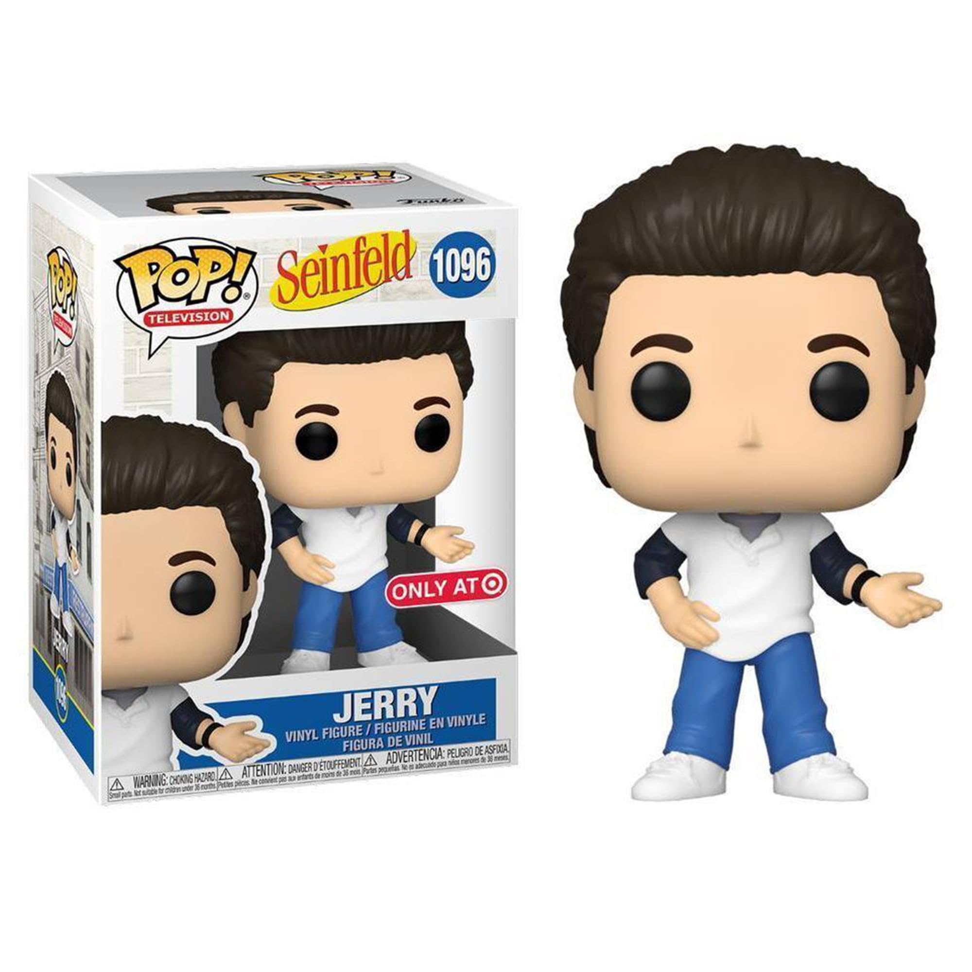 Funko 52998 Pop! Television: Seinfeld - Jerry (Casual Exclusive) #1096