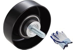ATPPCCE 36299 Idler Pulley For 01-20 Buick Rainier Cadillac Escalade Chevrolet Avalanche/Colorado/Express/SSR/Tahoe GMC Canyon/Envoy/Savana/Yukon OE#89669 12555609 12580771 12669569