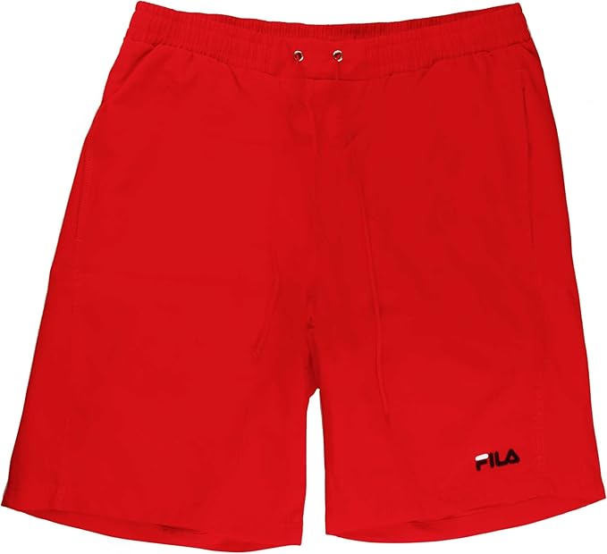 red fila shorts