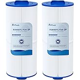 Fil-fresh 6000-383A Hot Tub Filter, Compatible with Jacuzzi J-300, J-400, Spa Filter Replaces Unicel 6CH-960, 6540-476, 6540-383, Pleatco PJW60TL-F2S, Filbur FC-2800, 2-Pack (Handle Not be Removed)