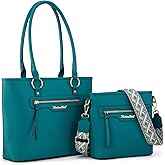 Montana West 2Pcs Handbags Sets for Women Large Tote Bags Cute Crossbody Purses