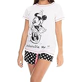 Disney Womens Minnie Mouse Short Pajamas