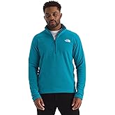 The North Face Men's Textured Cap Rock Quarter Zip Pullover - 1/4 Zip Fleece Jacket with a Classic Fit & Embroidered Logo