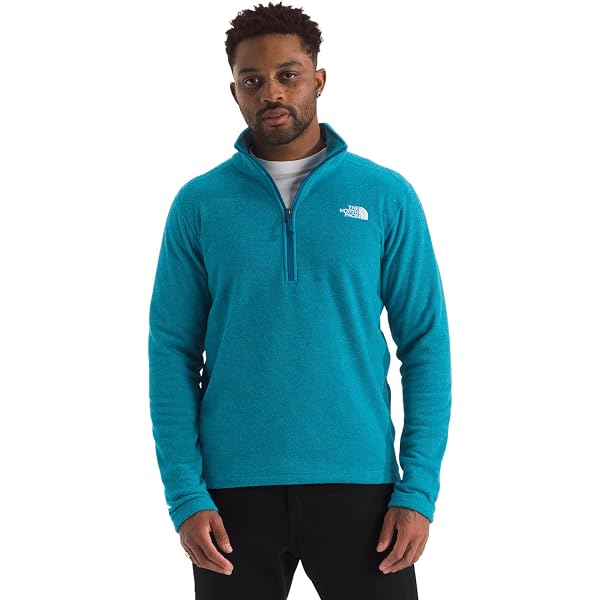 Amazon.com: The North Face Men's Glacier Fleece 1/2 Zip, Smoked