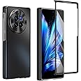 THikk Case for Vivo X Fold 3/3 Pro 5G 2024 Built-in Front Screen Protector Slim Hard PC Case Shockproof Protection Phone Cover,for X Fold 3 Pro