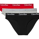 Calvin Klein womens Motive Cotton Multipack Bikini Panty 3 Pack