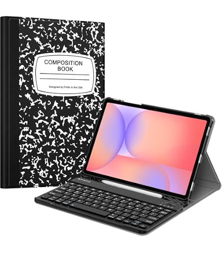 Amazon.com: Samsung Book Slim Keyboard Cover for Galaxy Tab S9