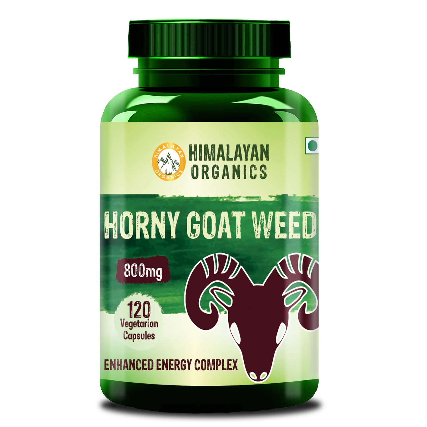 Horny Goat Weed Extract with Maca Powder 120 Veg Capsules Best Price