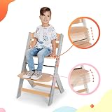 Kinderkraft ENOCK High Chair Pillow Set 2 Cushions Grey view 3