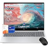 HP OmniBook 7 Touchscreen Laptop - 16inch 2K OLED 120Hz -Intel Core 9 270H Beat AMD Ryzen 9 8945H -64GB RAM -2TB SSD -Windows 11 Pro Office 365 - Business Computadora Port&aacute;til PC AI Copilot 2025