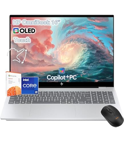 Amazon.com: HP OmniBook 7 Touchscreen Laptop -16inch OLED 120Hz