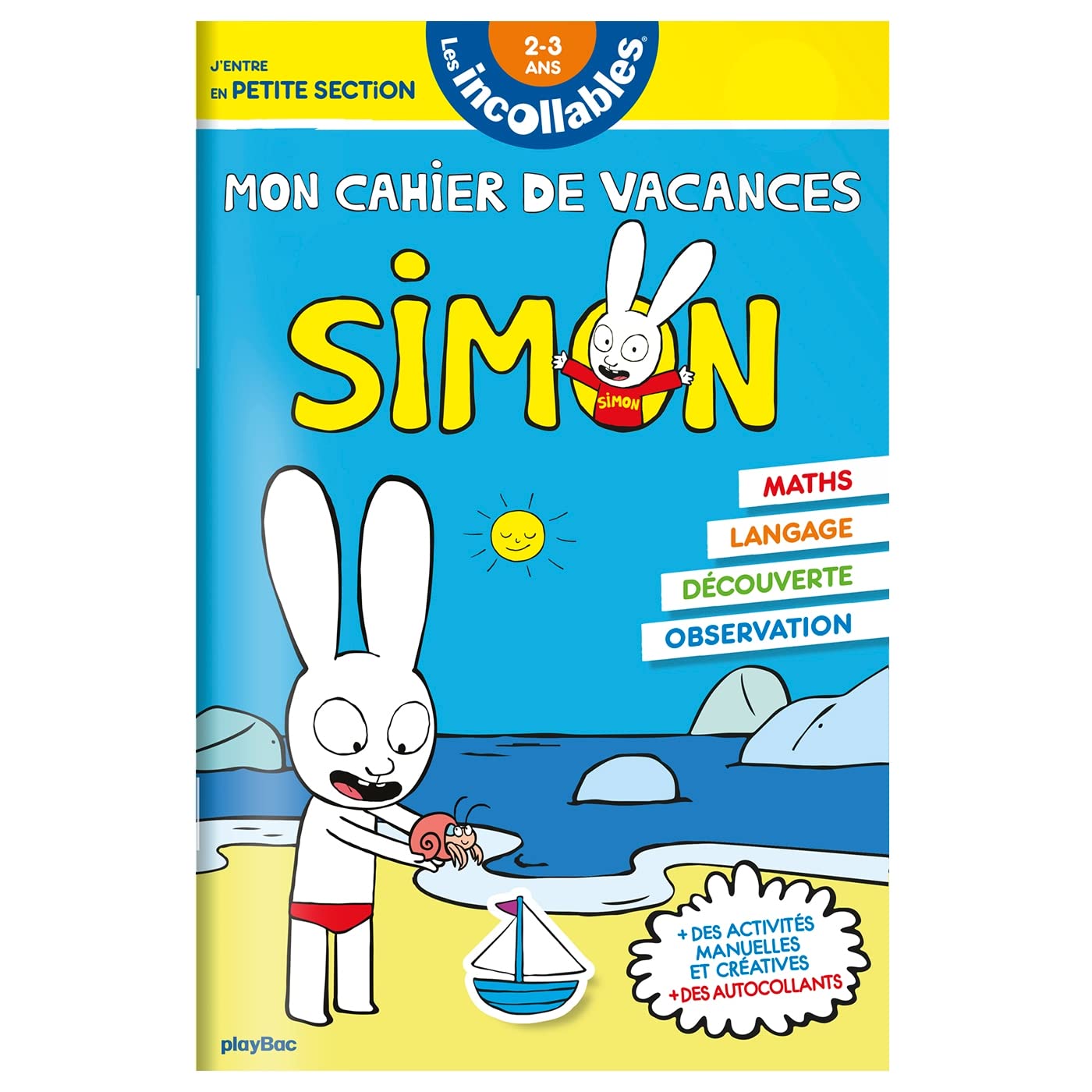 Cahier De Vacances Simon De La Tps A La Ps 2 3 Ans Amazon Com Books