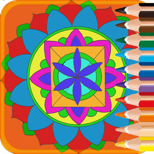 MANDALAS PAINTING COLORING