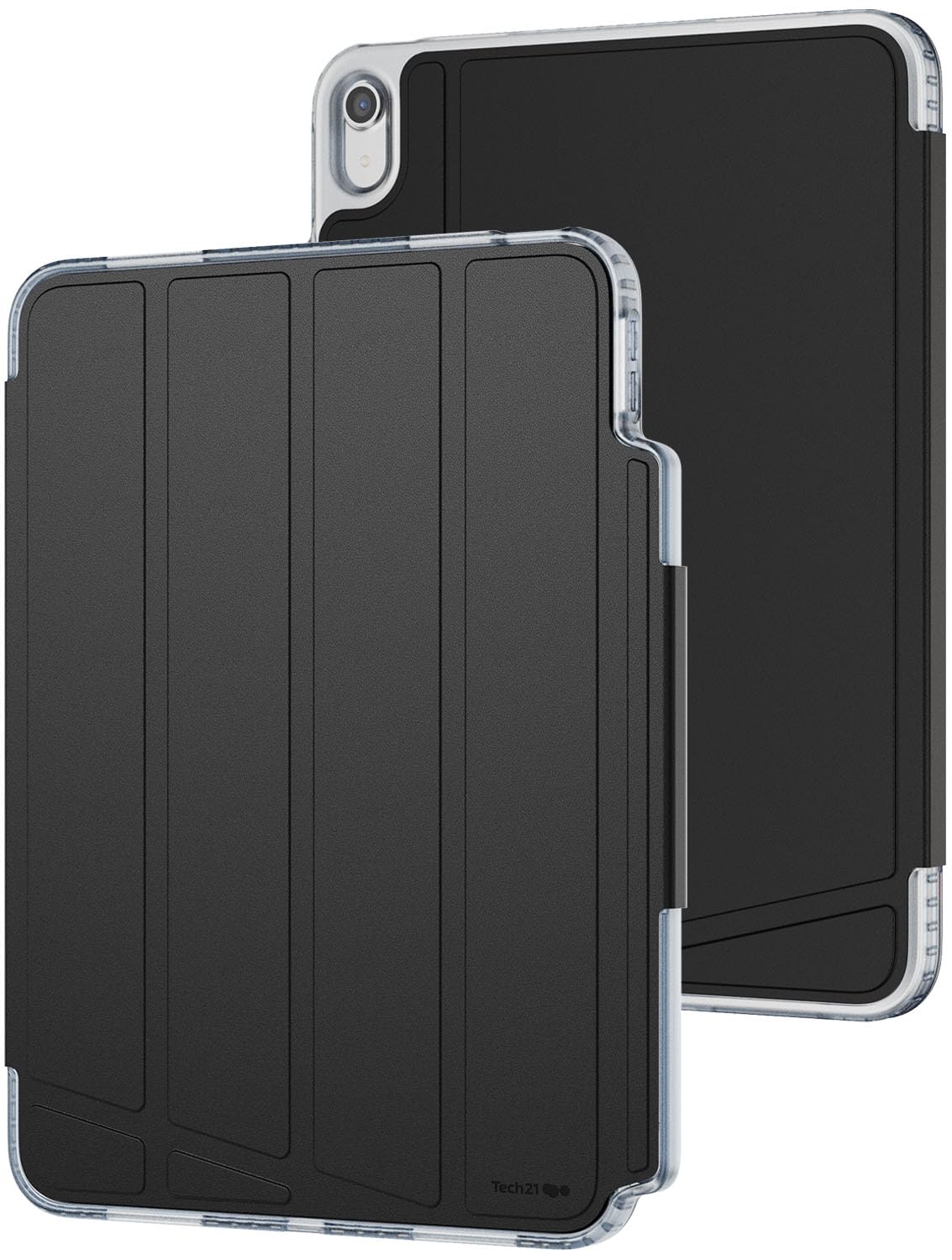Tech21 EvoFolio case for iPad 11" (2022-2025) - Impact protection - Multi-angle viewing - Black
