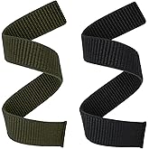 Abanen Hook and Loop Quick Dry Watch Band for Fenix 8 47mm/ epix Pro 47mm / Fenix 7/6/5, 22mm Woven Nylon Ultralight Sport Wristband Strap for Garmin Instinct 2, Instinct 3 45mm
