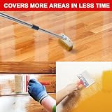 KeFanta 60in Deck Stain Applicator Long Handle Brush 6in Wide view 4