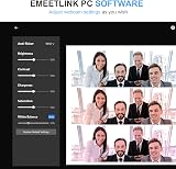 EMEET C960 1080P Webcam Microphone Privacy Cover 90° View USB Plug Play view 6