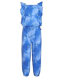 Nautica Girls' Sleeveless Jumpsuit, Full Length