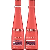 Nexxus Bond Repair Shampoo & Conditioner Bundle Amino Bond 2 Pack for All Types of Damaged Hair, with Keratin Protein and Amino Acids, 13.5 oz,